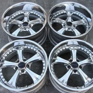 SSR Vienna Courage Wheels | “18×8.5/9.5 ET +18 &+22 – Chrome