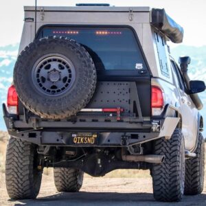 TACOMA OVERLAND SERIES HIGH CLEARANCE REAR BUMPER / 3RD GEN / 2016+