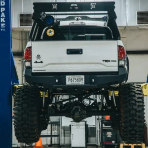 PREMIUM BLACK POWDER COATED REAR BUMPER